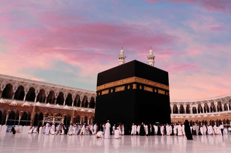 مسافر يتأمل منظراً طبيعياً